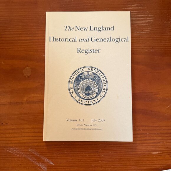 Set Of 5 New England Historical & Genealogical Register - Picture 3 of 5